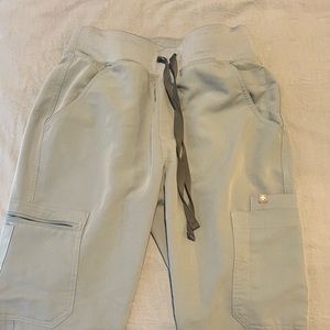 Figs Light blue scrub pants